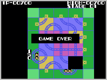 Loco-Motion - Screenshot - Game Over (World) - 256x192