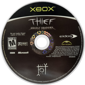 Thief: Deadly Shadows - Disc (North America) - 800x800