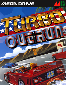 Turbo OutRun - Fanart - Box - Front (Japan) - 500x646