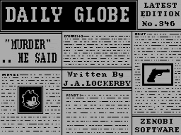 Murder: He Said - Screenshot - Game Title (Europe) - 256x192