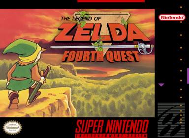 BS The Legend of Zelda: Fourth Quest - Box - Front (North America) - 2100x1534