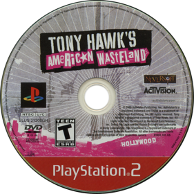 Tony Hawk's American Wasteland - Disc (North America) - 2016x2010
