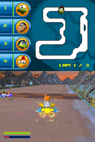 Crazy Chicken: Star Karts - Screenshot - Gameplay (World) - 256x384