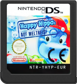 Happy Hippos - Cart - Front (Europe) - 517x564