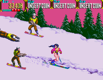 Mystic Warriors: Wrath of the Ninjas - Screenshot - Gameplay (World) - 288x224