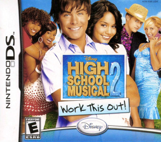 High School Musical 2: Work This Out! - Box - Front (North America) - 768x680