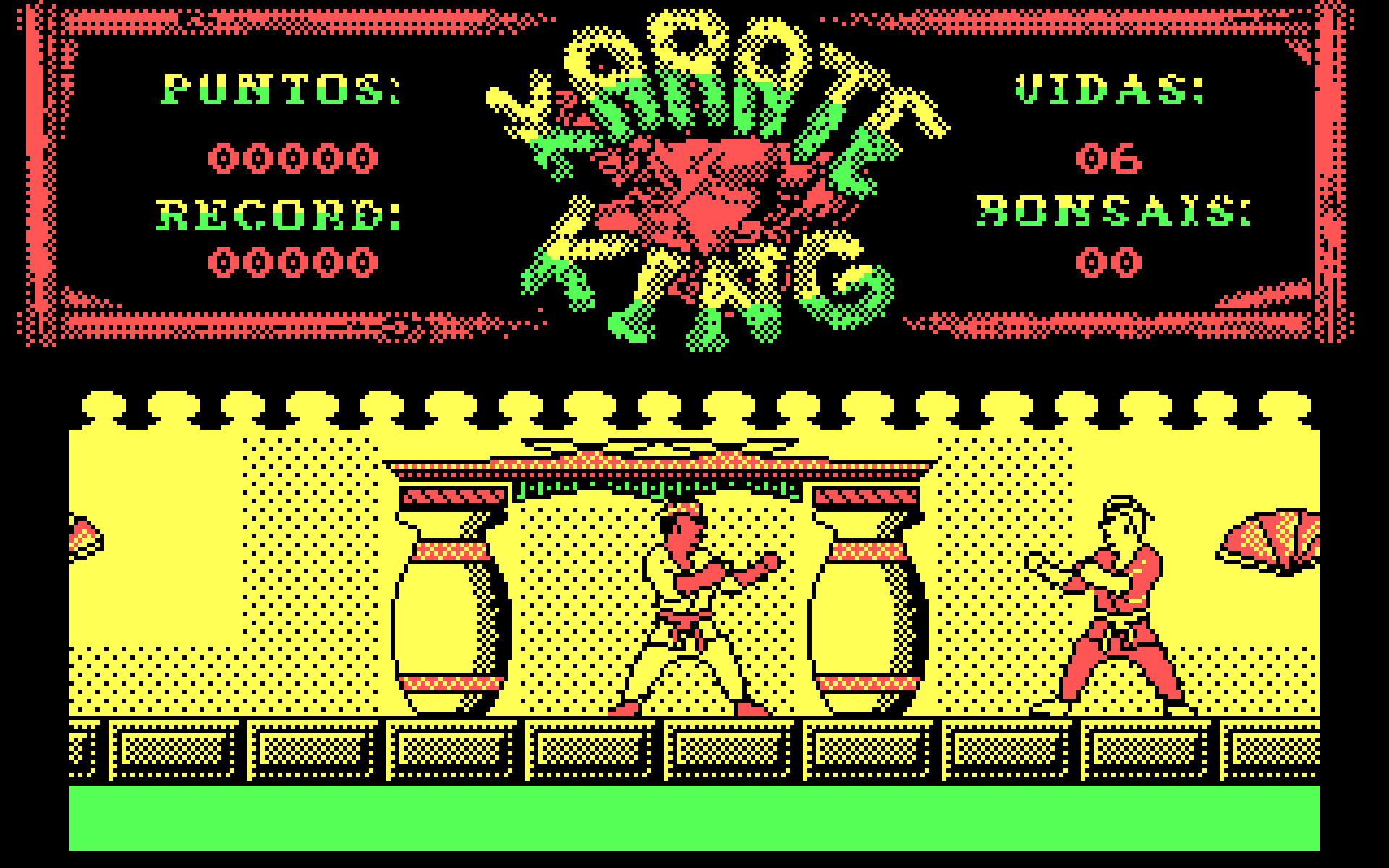 Illustration of Karate King