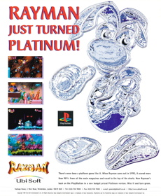 Rayman - Advertisement Flyer - Front (United Kingdom) - 1808x2200