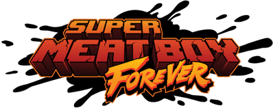 Super Meat Boy Forever - Clear Logo (null) - 600x238