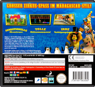 Madagascar 3: The Video Game - Box - Back - Reconstructed (Germany) - 774x708