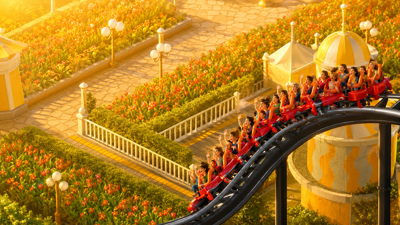 RollerCoaster Tycoon Classic - Fanart - Background (World) - 1920x1080