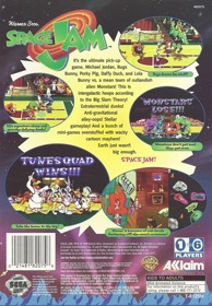 Space Jam - Box - Back (North America) - 1633x2358