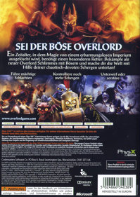 Overlord II - Box - Back (Germany) - 600x847