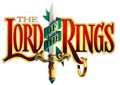 J.R.R. Tolkien's The Lord of the Rings: Volume 1 - Clear Logo (North America) - 4500x3197