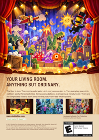 Double Fine Happy Action Theater - Fanart - Box - Back (World) - 1700x2400