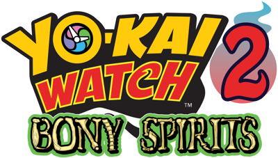 Yo-Kai Watch 2: Bony Spirits - Clear Logo (United States) - 2115x1201