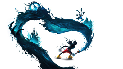 Disney Epic Mickey: Rebrushed - Fanart - Background (World) - 3840x2160