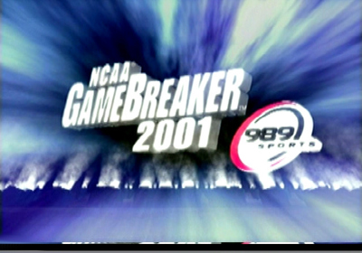 NCAA Gamebreaker 2001 - Screenshot - Game Title (North America) - 640x448