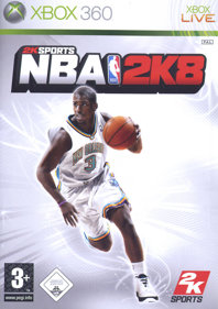 NBA 2K8 - Box - Front (Germany) - 600x851