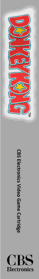 Donkey Kong - Box - Spine (United Kingdom) - 95x680