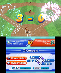 Arc Style: Baseball 3D - Screenshot - Gameplay (North America) - 400x480