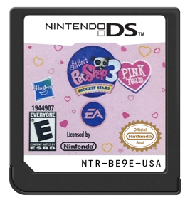 Littlest Pet Shop 3: Biggest Stars Pink Team - Cart - Front (North America) - 571x600