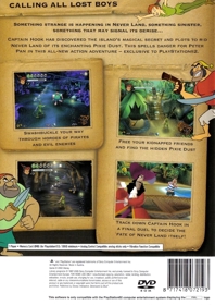 Disney's Peter Pan: The Legend of Neverland - Box - Back (Europe) - 640x906