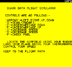 Flight Simulator - Screenshot - Game Title (Europe) - 240x224