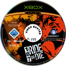 187: Ride or Die - Disc (Germany) - 749x754