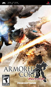 Armored Core 3: Portable - Fanart - Box - Front (North America) - 398x680