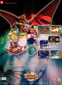Monster Rancher 3 - Advertisement Flyer - Front (United States) - 1606x2200