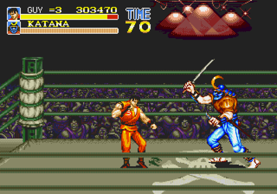 Final Fight CD - Screenshot - Gameplay (North America) - 640x448