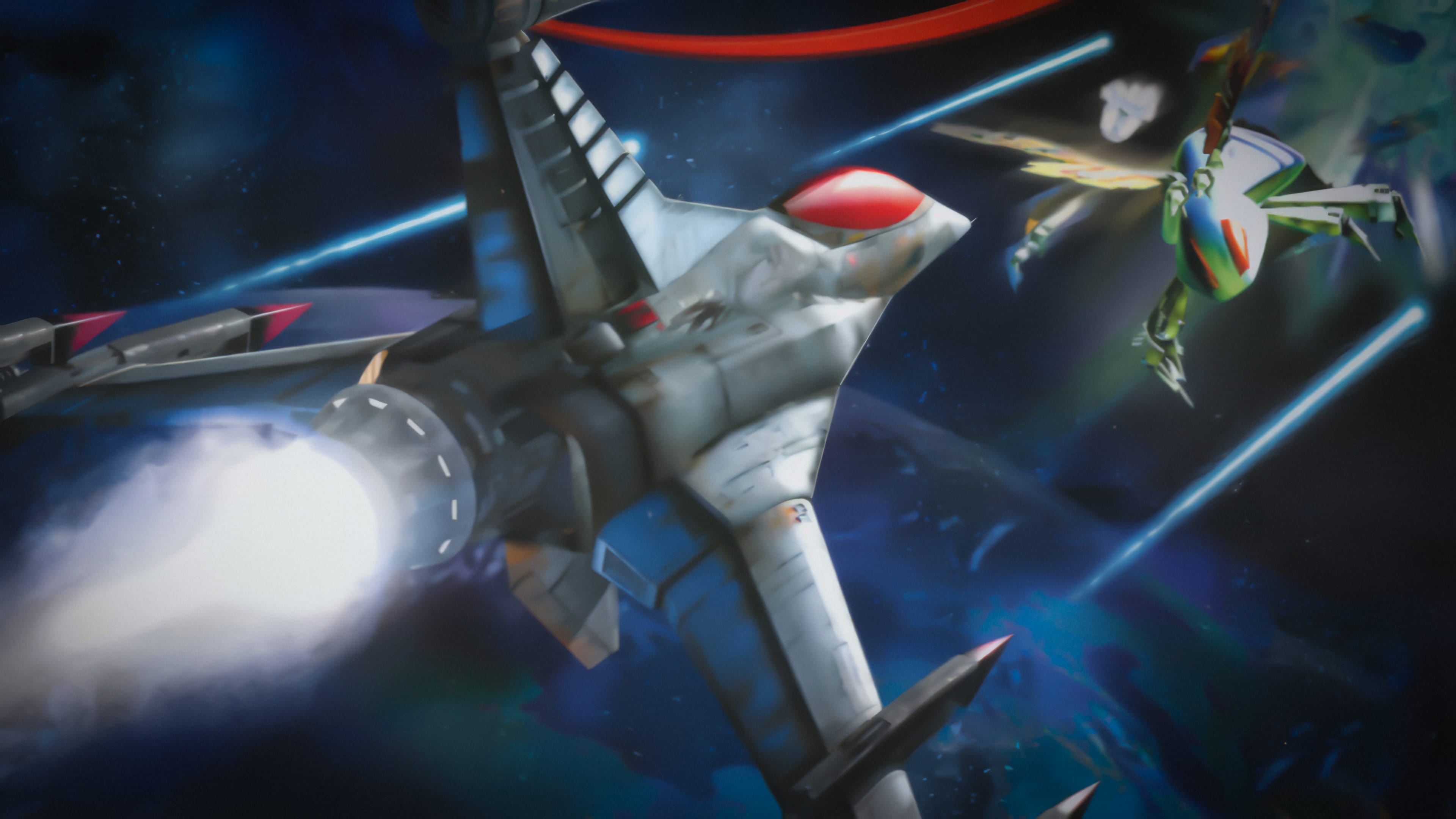 Illustration of Galaga: Destination Earth
