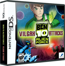 Ben 10: Alien Force: Vilgax Attacks - Box - 3D (North America) - 570x578