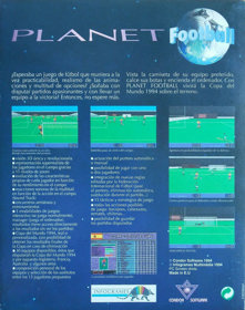 Planet Soccer - Box - Back (Europe) - 1175x1491