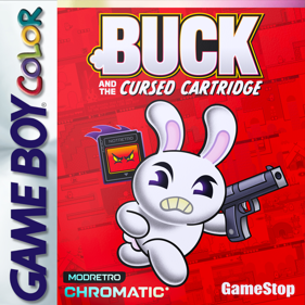 Buck and the Cursed Cartridge - Fanart - Box - Front (World) - 758x758