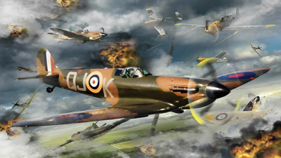 Spitfire Heroes: Tales of the Royal Air Force - Fanart - Background (North America) - 1920x1080
