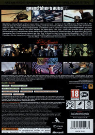 Grand Theft Auto IV: The Complete Edition - Box - Back (Germany) - 600x856