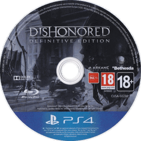 Dishonored: Definitive Edition - Disc (World) - 768x769