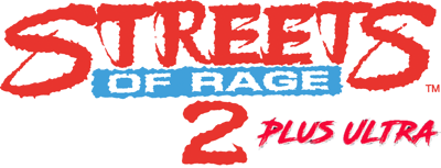 Streets of Rage 2: Plus Ultra - Clear Logo (World) - 2160x827