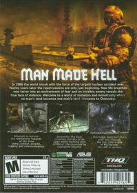 S.T.A.L.K.E.R.: Shadow of Chernobyl - Box - Back (North America) - 568x800
