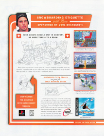 Cool Boarders 4 - Advertisement Flyer - Front (United States) - 1680x2200