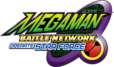 Mega Man Battle Network: Operate Star Force - Clear Logo (United States) - 565x331