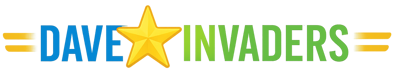 Dave Invaders - Clear Logo (Europe) - 1487x300
