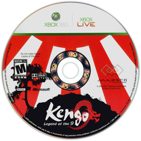 Kengo: Legend of the 9 - Disc (North America) - 1130x1130