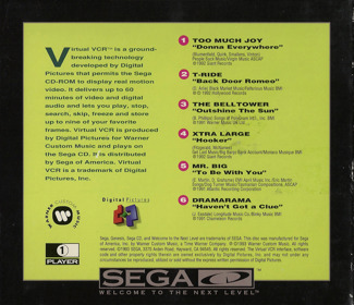 Virtual VCR: The Colors of Modern Rock - Box - Back (North America) - 1642x1416