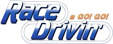 Race Drivin' a Go! Go! - Clear Logo (Japan) - 4500x1749