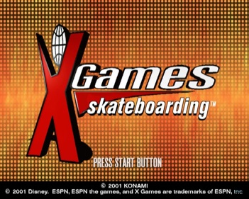 ESPN X Games Skateboarding - Screenshot - Game Title (World) - 640x512