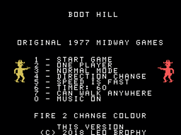 Boot Hill - Screenshot - Game Title (World) - 256x192