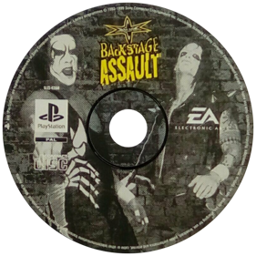 WCW Backstage Assault - Disc (Europe) - 600x600